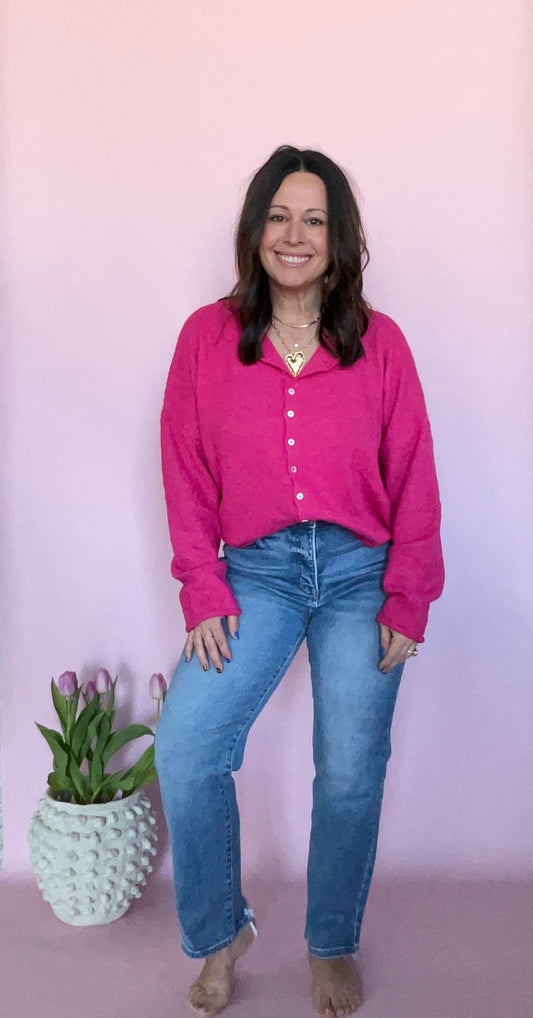 Soft Fuchsia Sweater